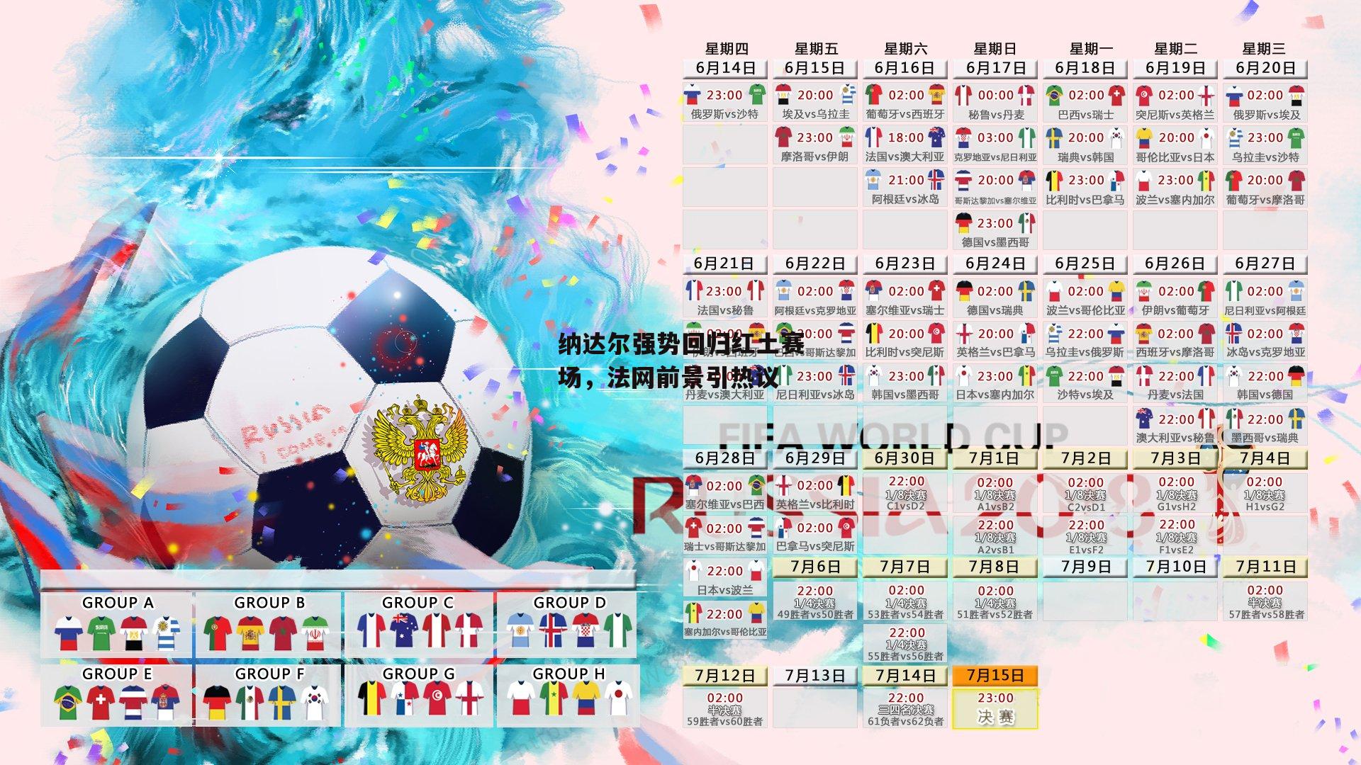 纳达尔强势回归红土赛场,法网前景引热议